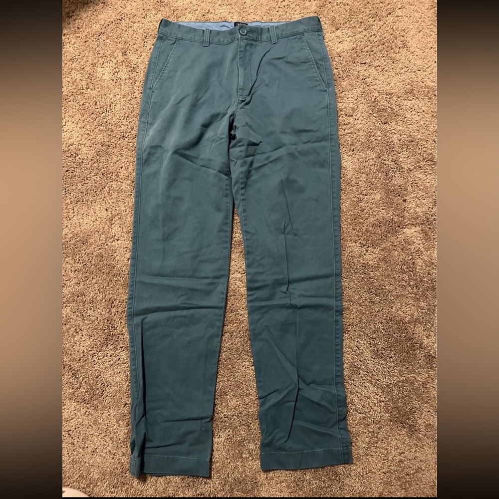 Mens J Crew Blue The Bleecker Pant Size 32x34